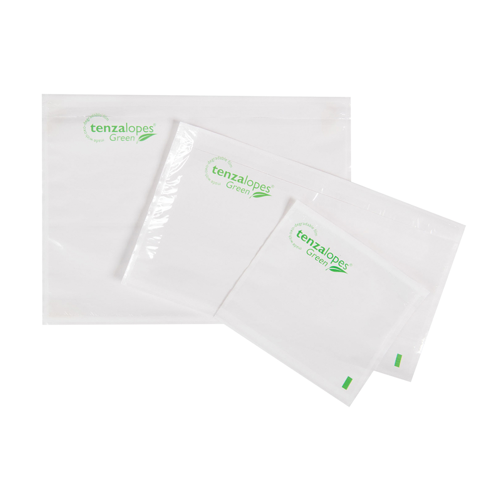 A4 Packing List Envelopes - Green