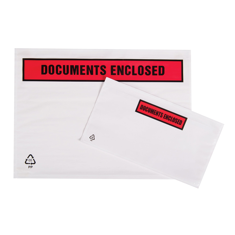 A6 Documents Enclosed Wallets