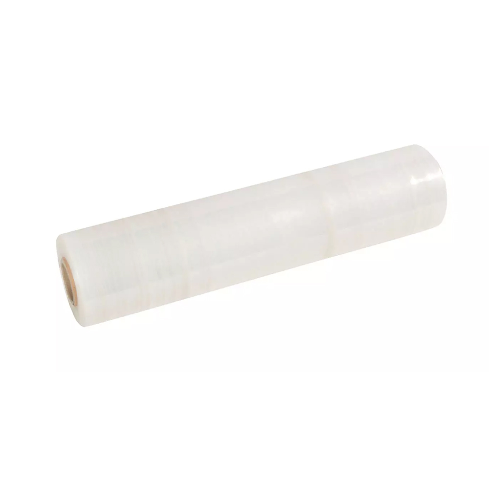 Hand Pallet Wrap 500mm 20mu Blown Standard Core - Clear