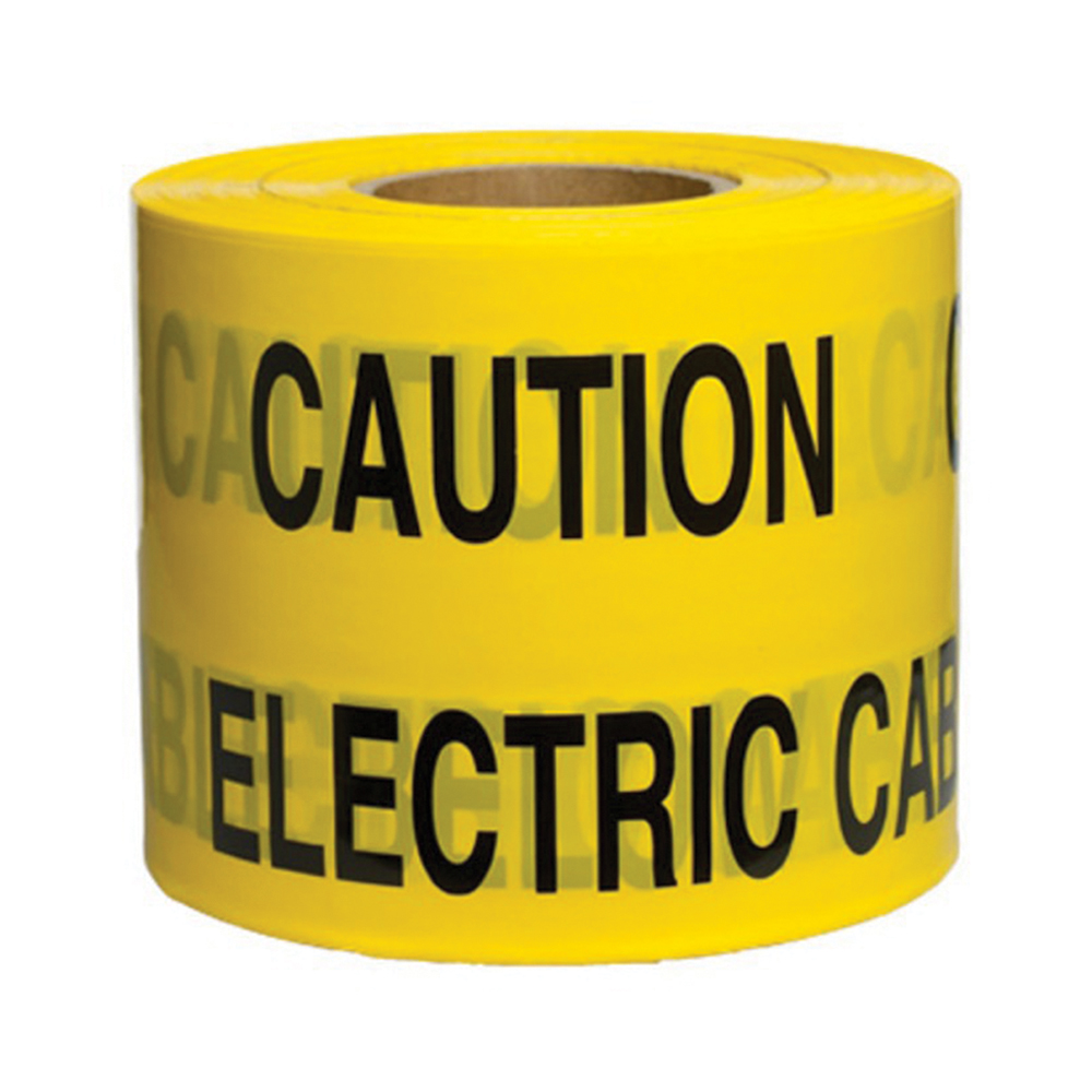 Caution Electronic Cable Tape
