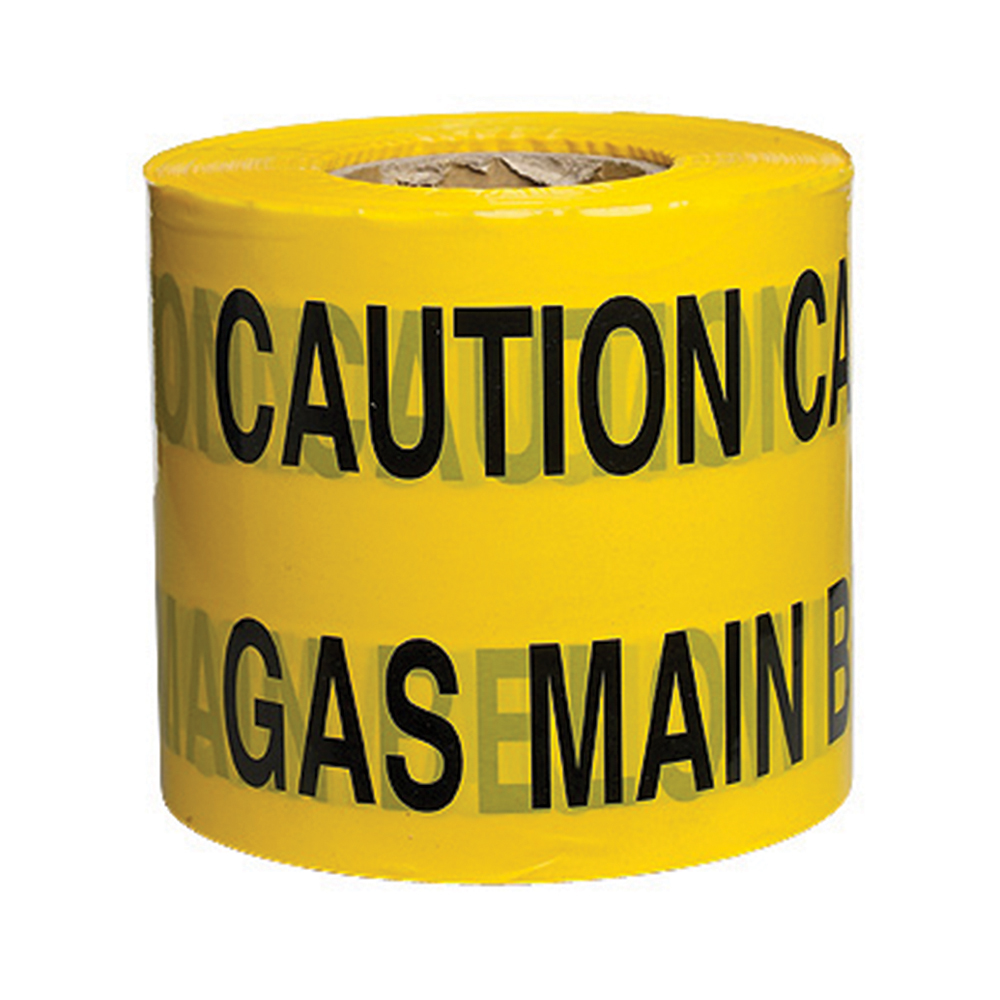 Caution Gas Main Tape