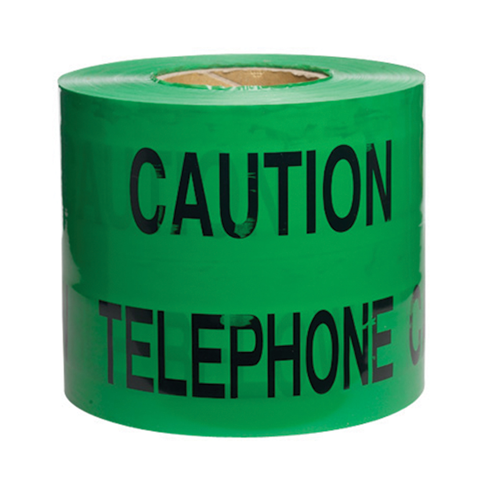 CAUTION TELEPHONE CABLE Tape