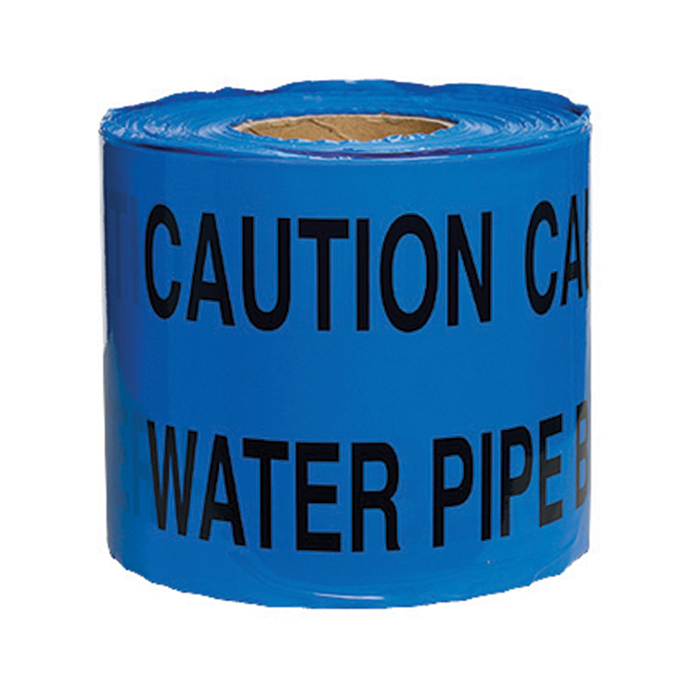CAUTION WATER PIPE Tape