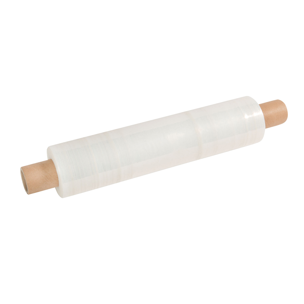 Hand Pallet Wrap 400mm 17mu Cast Extended Core - Clear