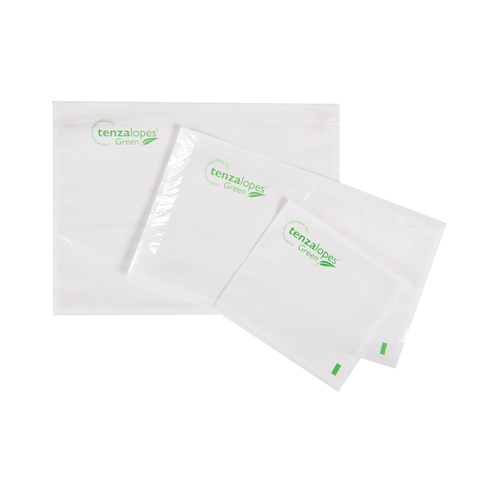DL Packing List Envelopes - Green