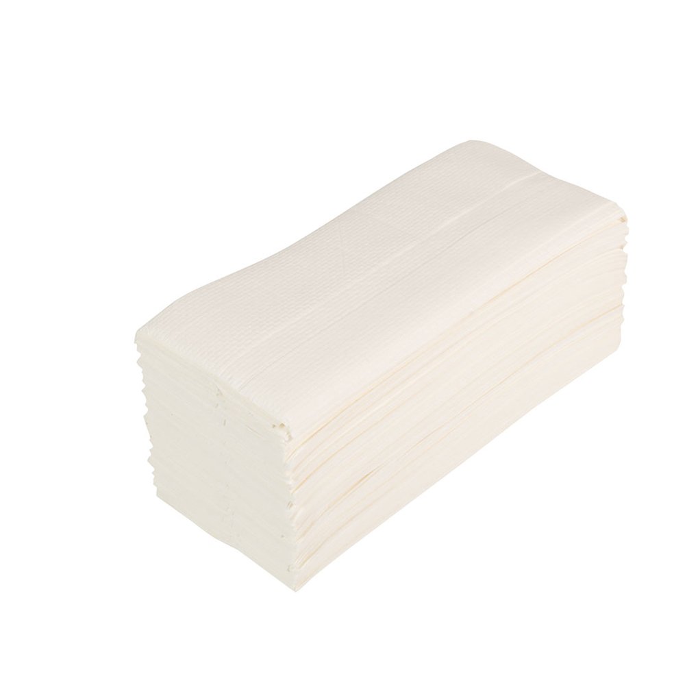 Soft Two Ply Hand Towels - White