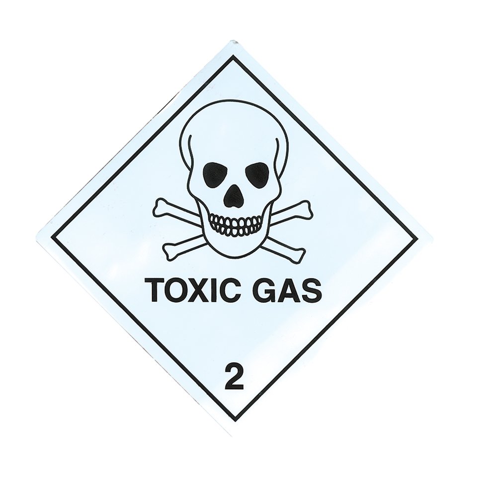 TOXIC GAS Labels