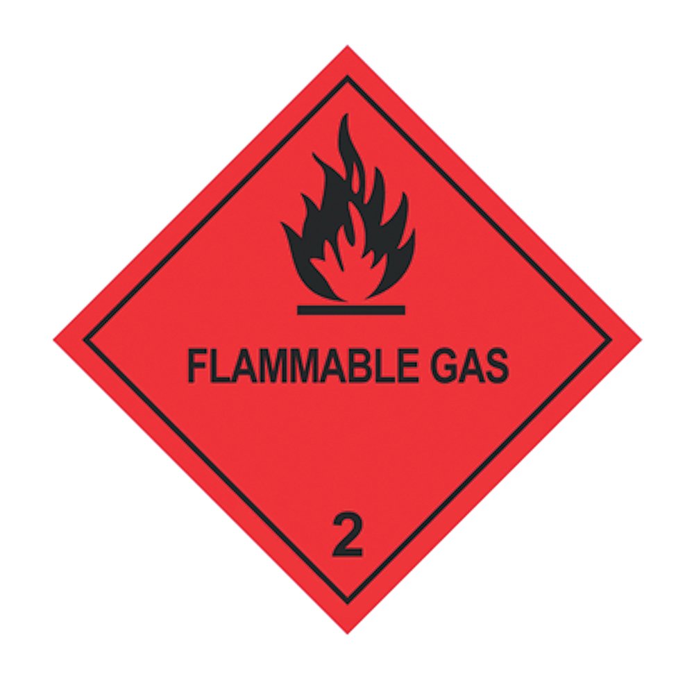 FLAMMABLE GAS Labels