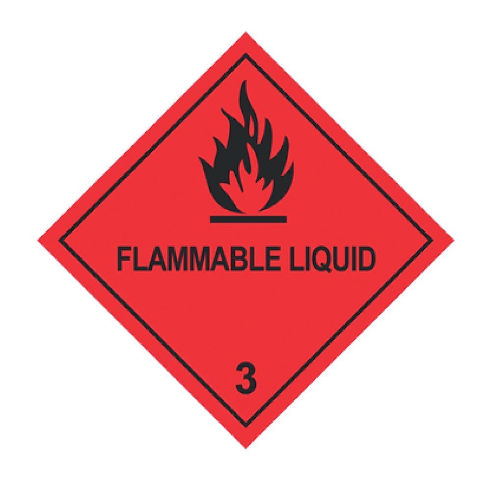 Transpal FLAMMABLE LIQUID Labels