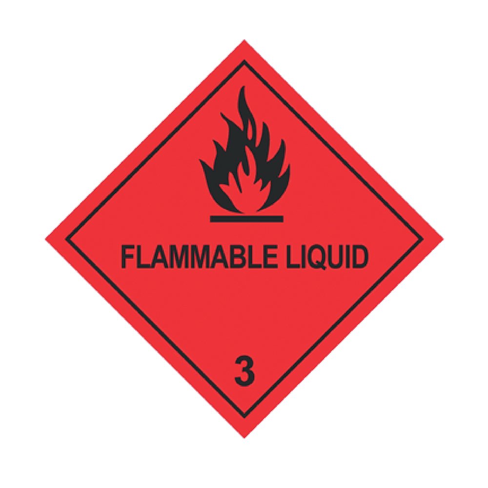 Transpal HIGHLY FLAMMABLE Labels