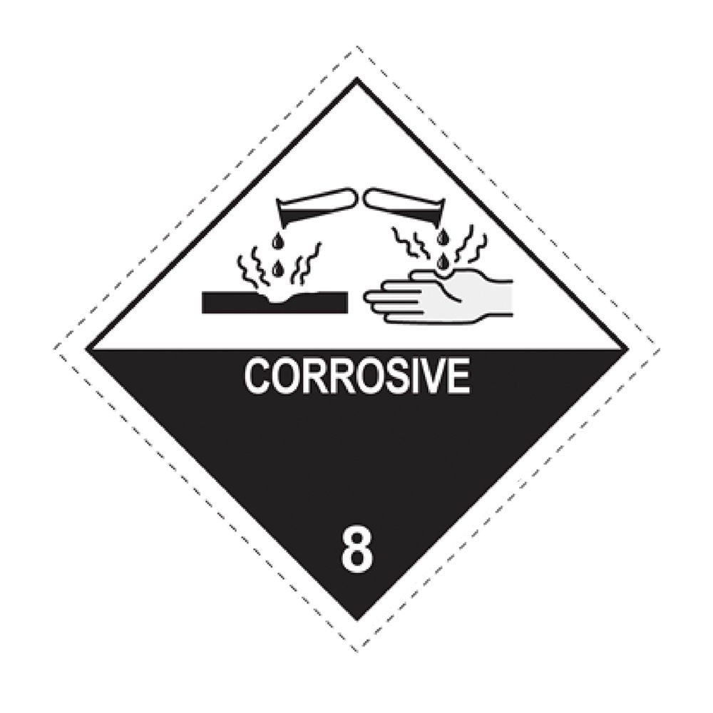 CORROSIVE Labels