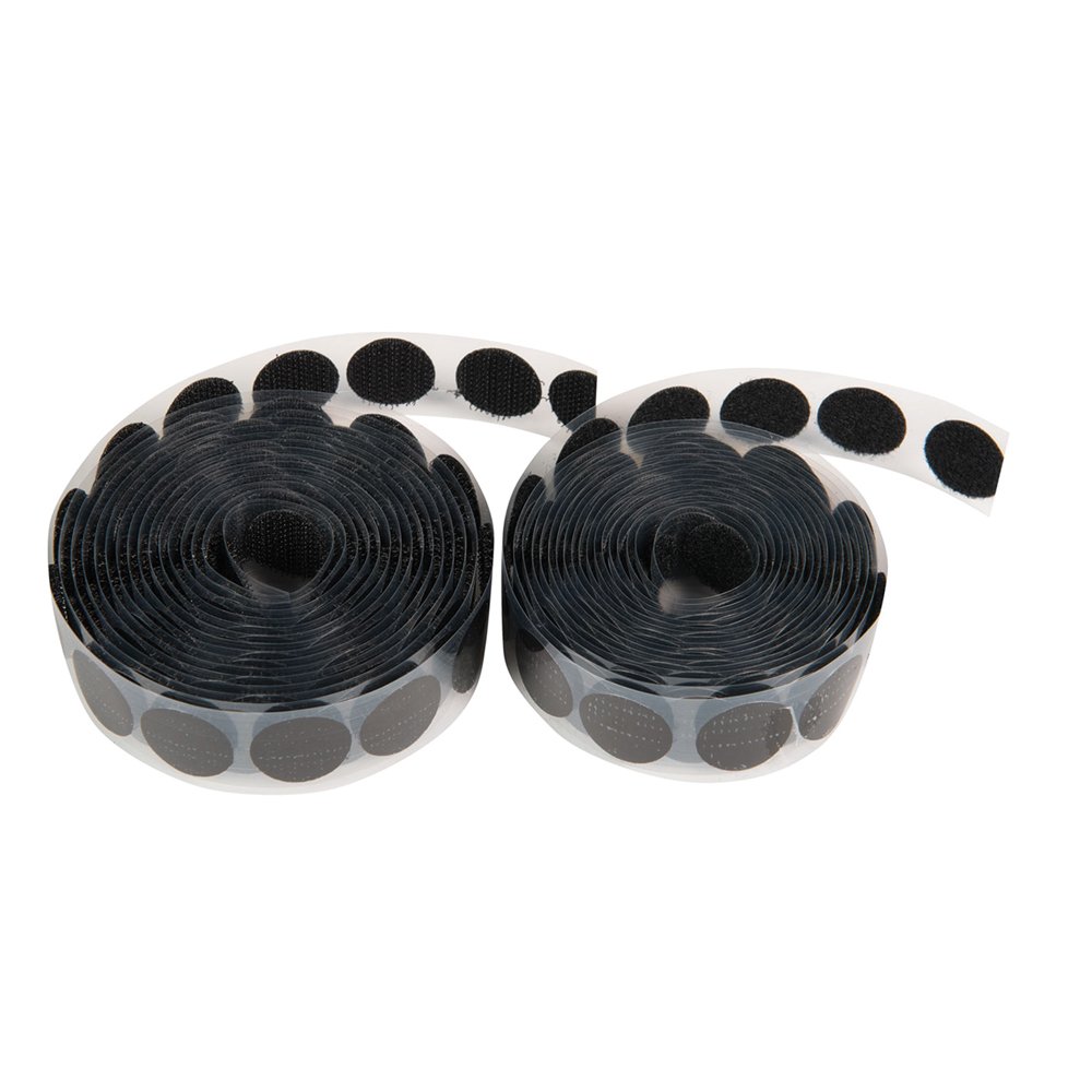 Hook & Loop Coins - Black