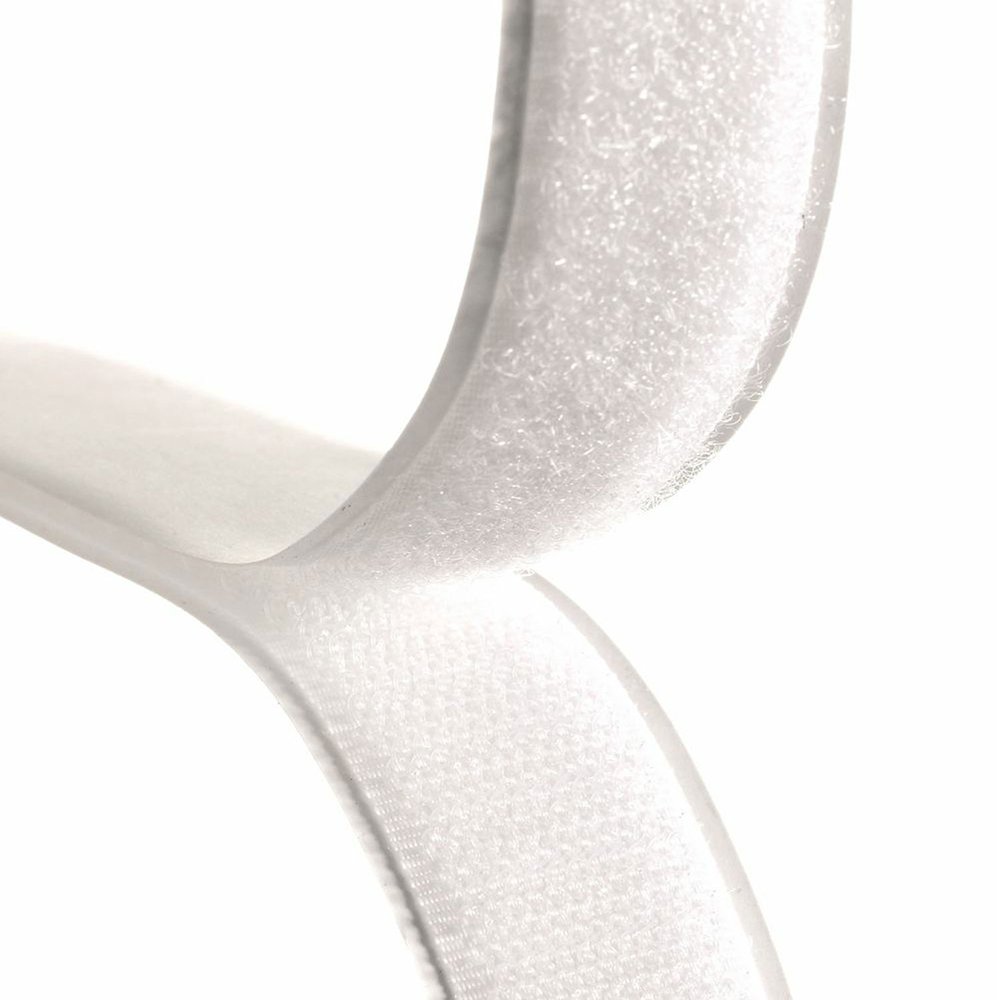 Hook & Loop Tape - White