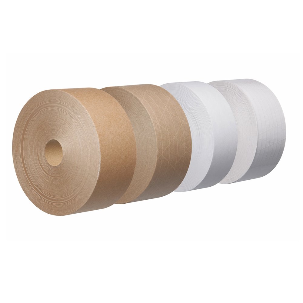 Water Activated Tape - 70mm x 200mtr - 90gsm brown - GSI