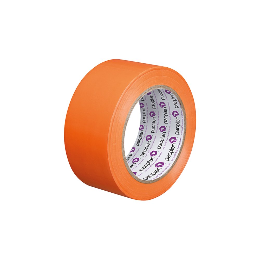 Marcwell 50mm Lane Marking Tape - Orange