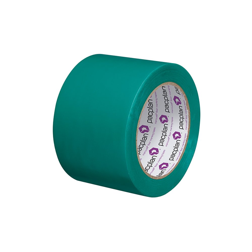 Marcwell 75mm Lane Marking Tape - Green
