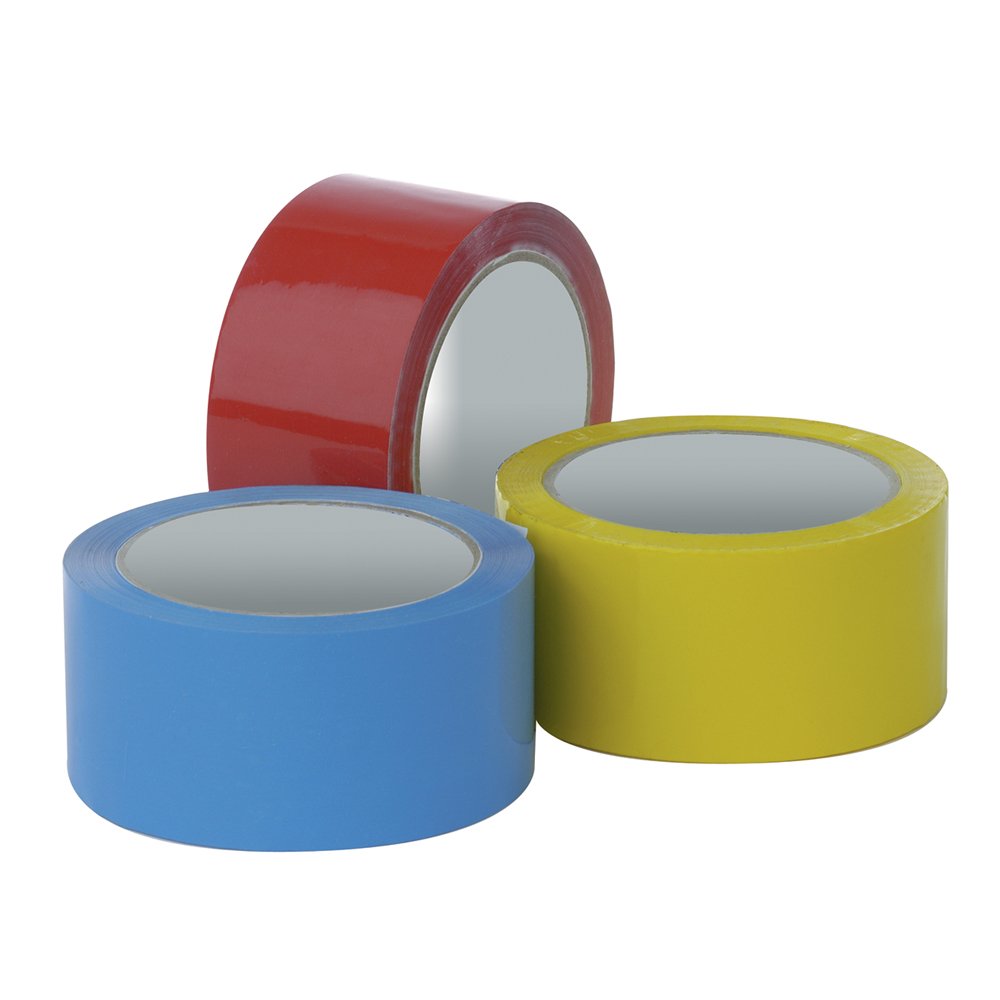 Packing Tape - 50mm Red
