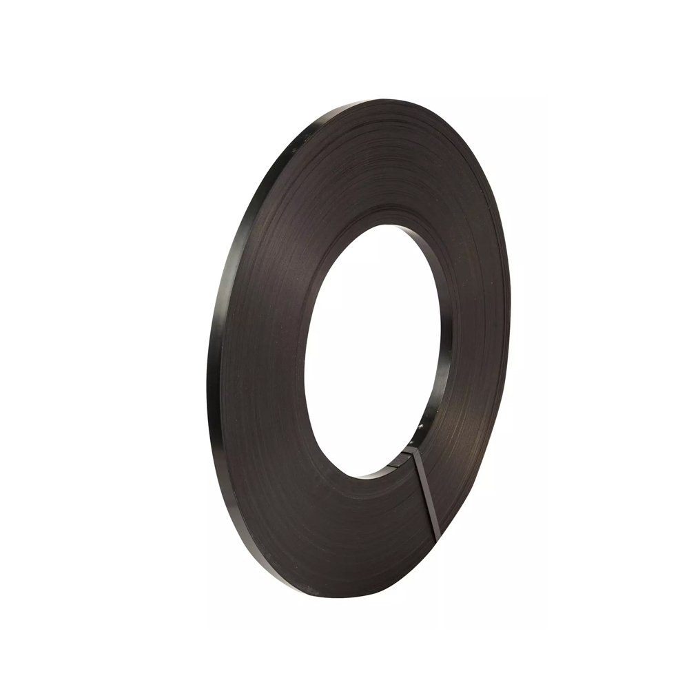 Ribbon Wound Strap - 19mm Black - 395mtr