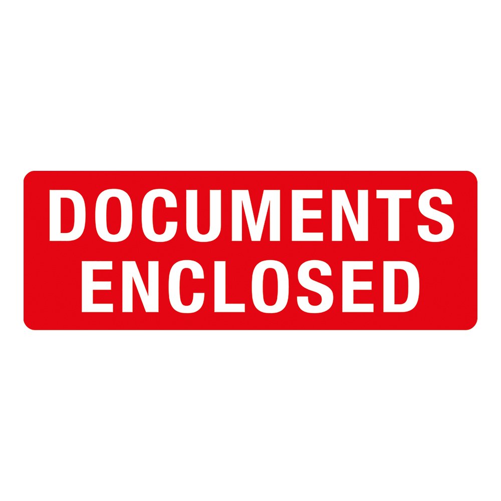 Transpal DOCUMENTS ENCLOSED Labels