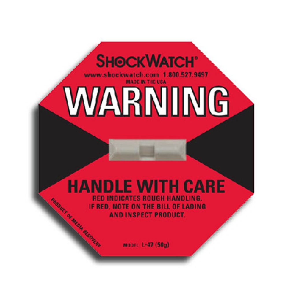 Tegralert 50G ShockWatch - Red