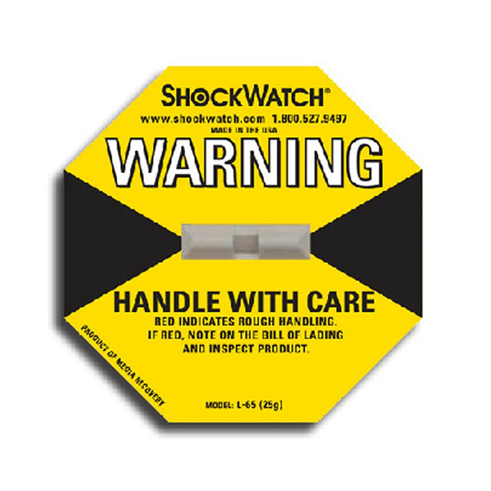 Tegralert 20G ShockWatch - Yellow