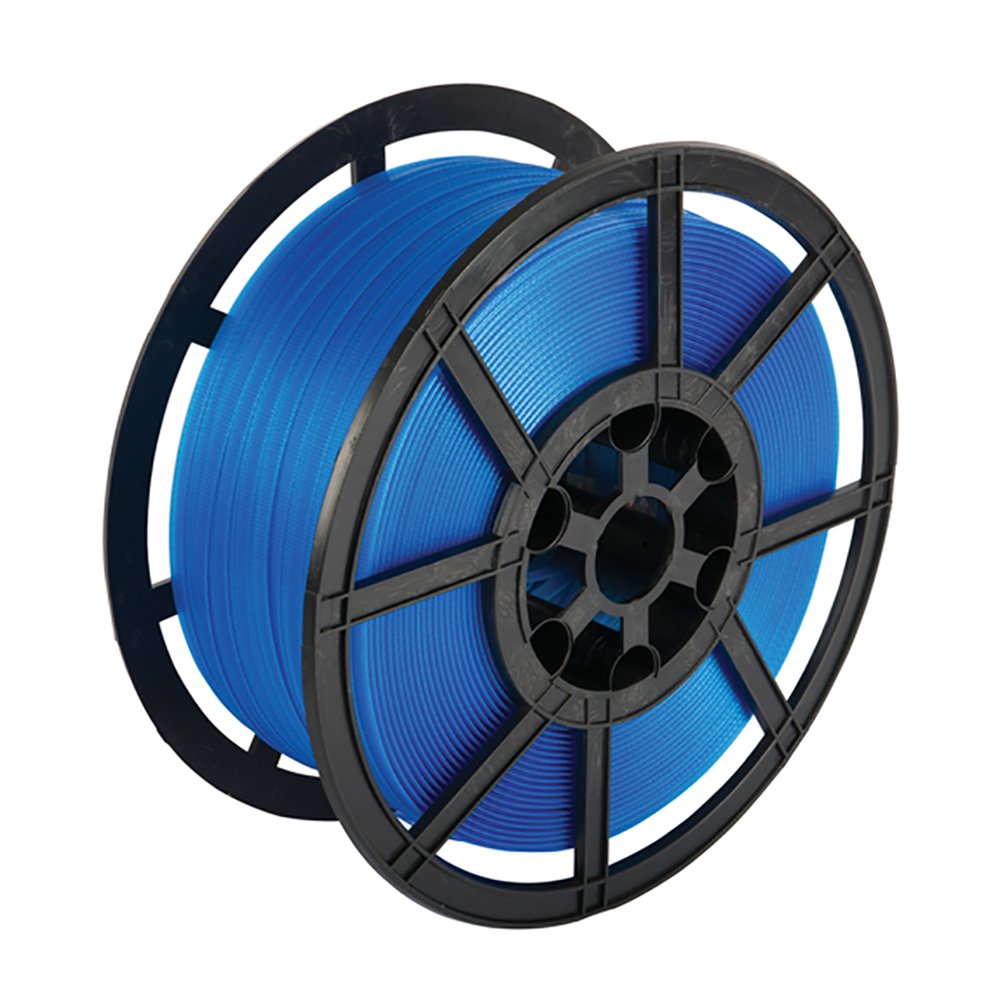 12x 0.8mm PP Strap - Blue - 1200mtr