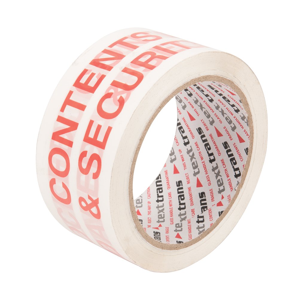CONTENTS CHECKED SECURITY SEALED Tape