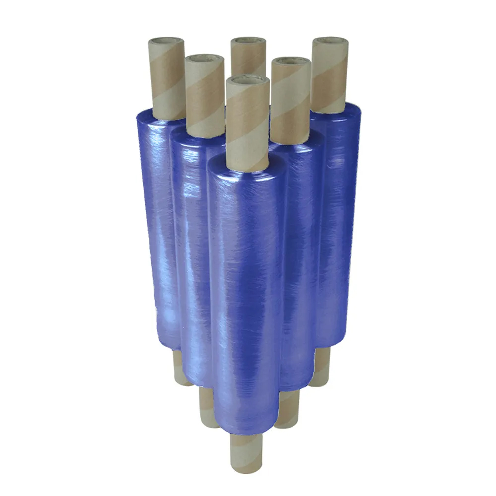 Hand Pallet Wrap 500mm 13mu Standard Core - Blue
