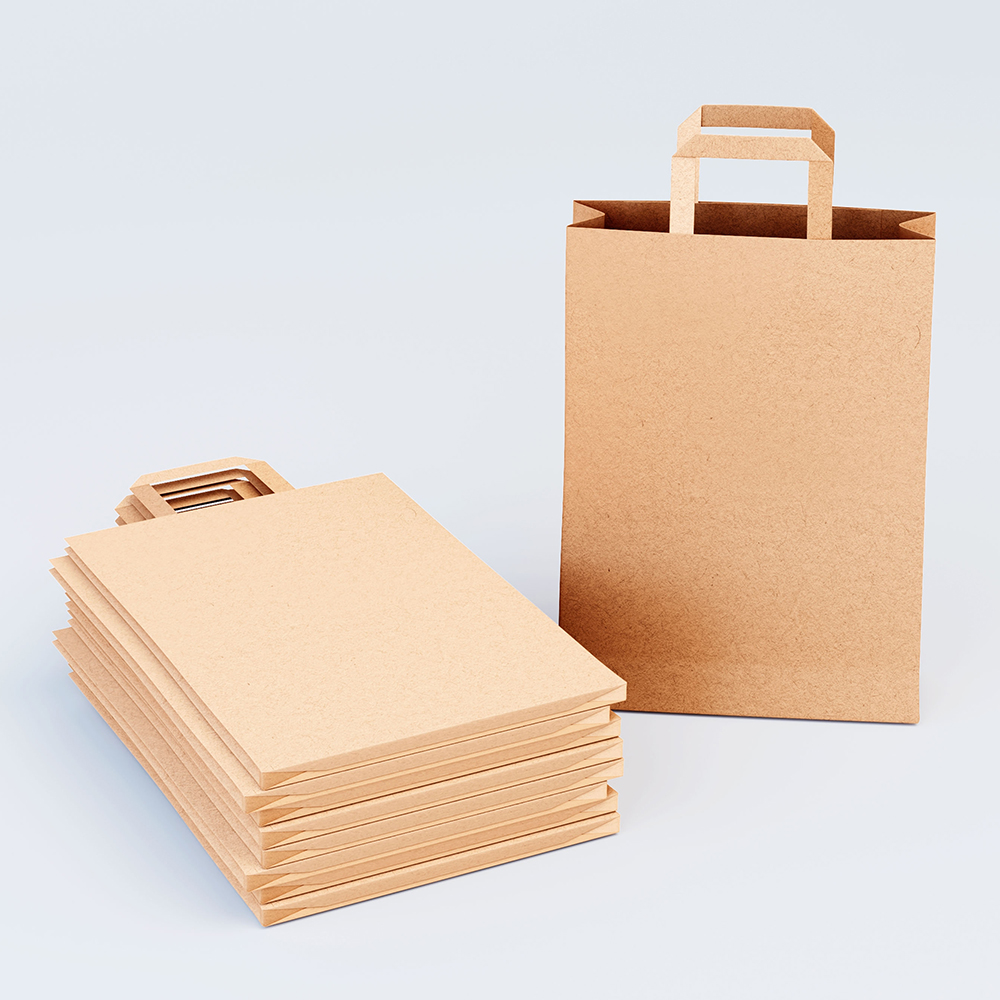 Waxed Kraft Paper Bags 900mm x 55gsm x 100m