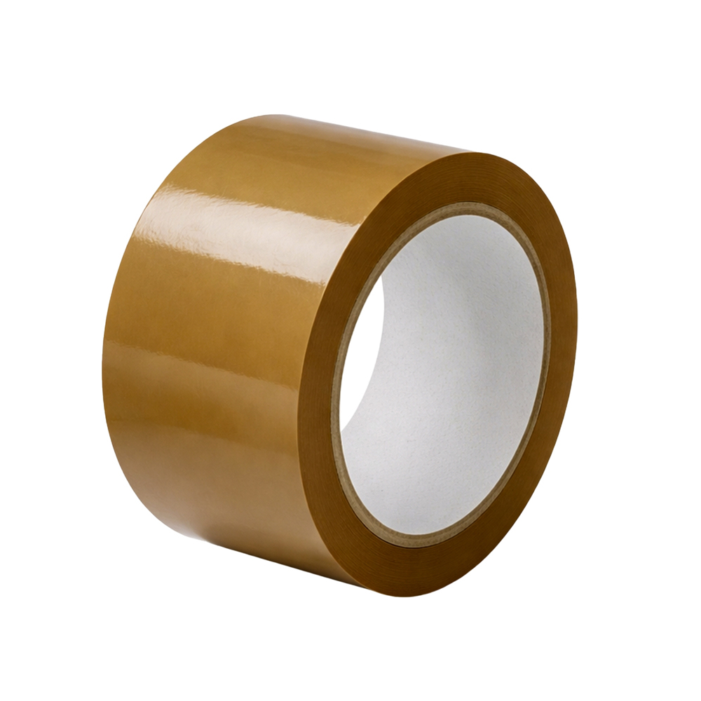 PET Tape 75mm x 66m - Buff