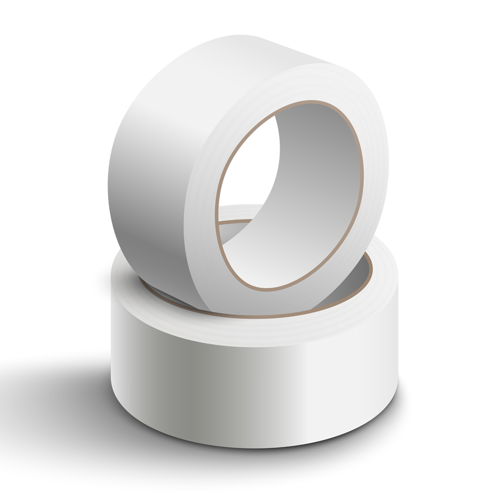PET Tape 48mm x 66m - White