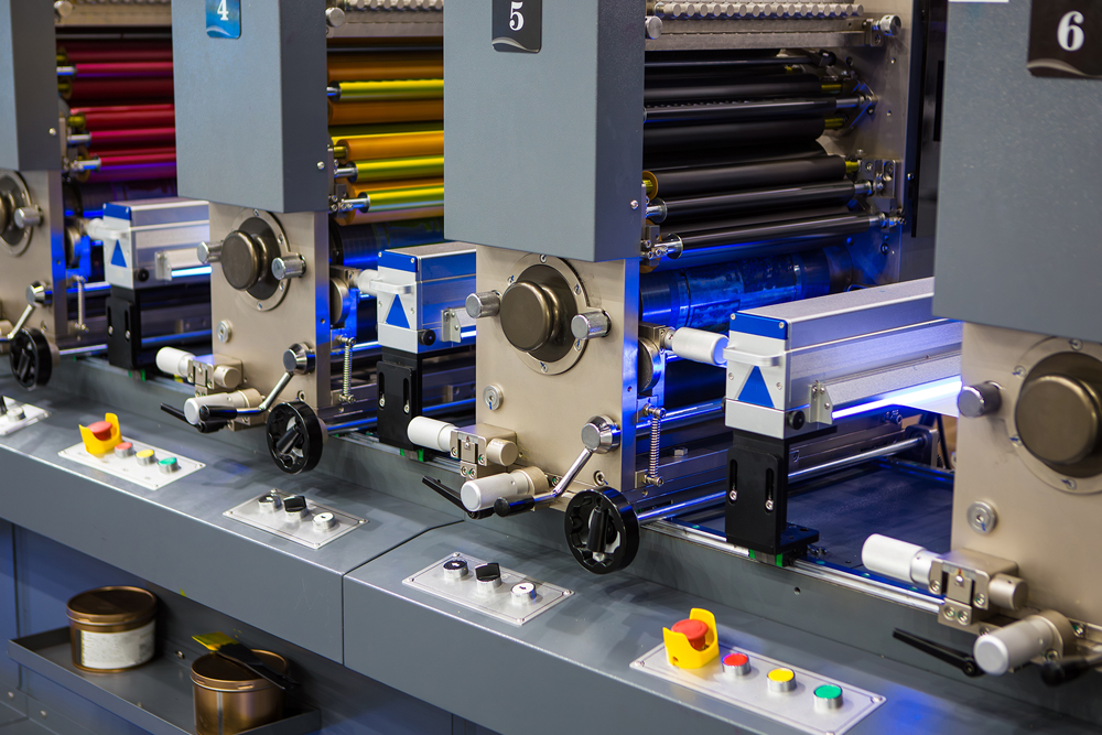 flexographic printing press