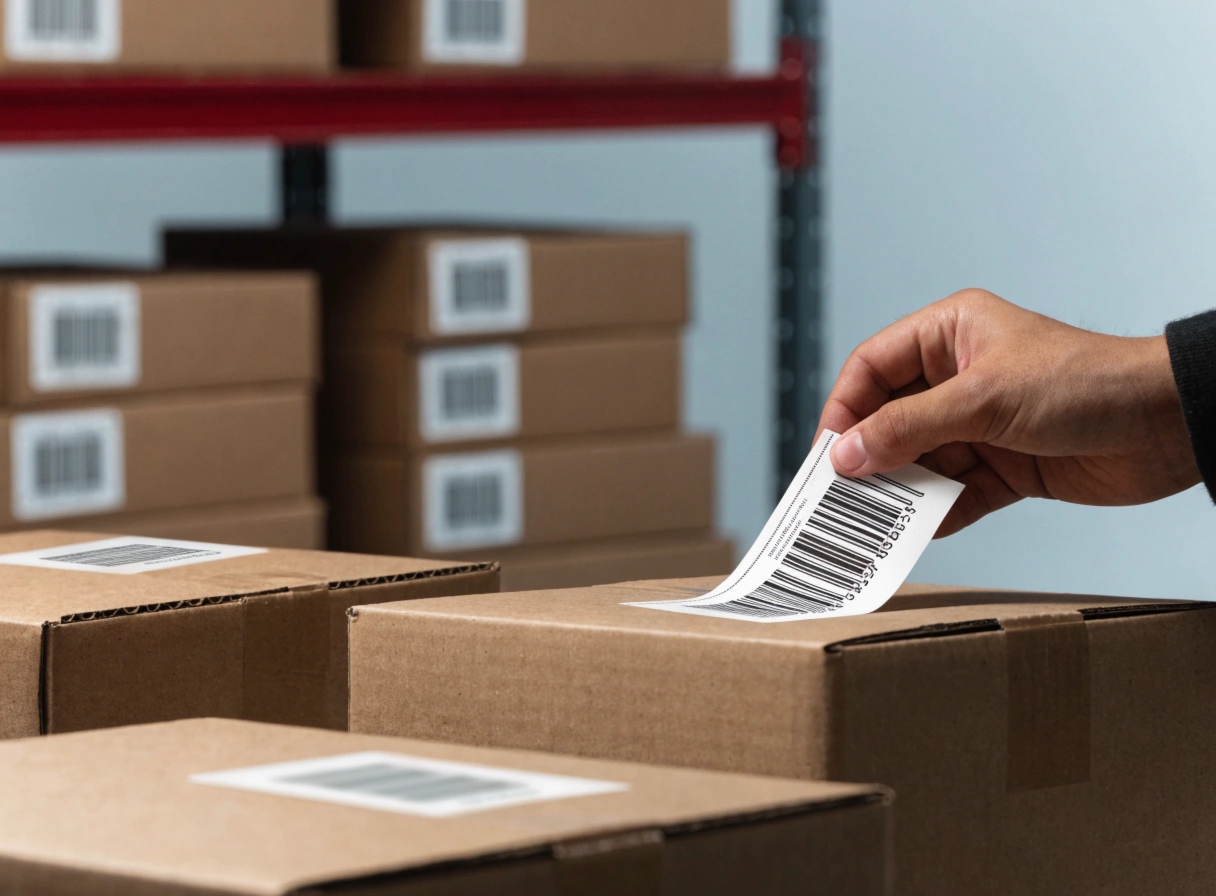 warehouse despatch barcode labels 1